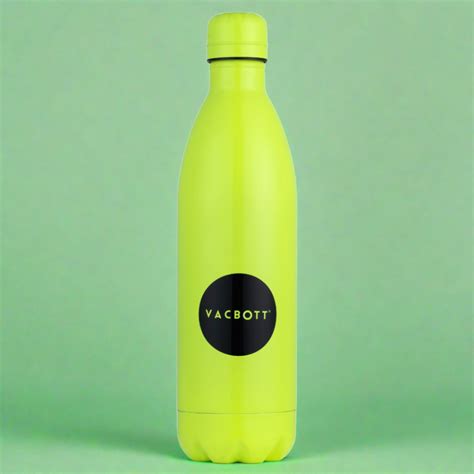 Vacbott Vacuum Bottle, Stark Neon Double Walled 18 Hours Hot & 24 Hour ...