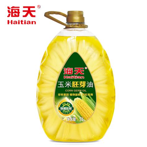 鲁花压榨玉米胚芽油(特别香)5L