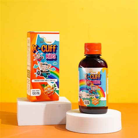 DE VENUS X-CUFF KIDS (MINUMAN BOTANI MADU & DAUN IVY) 120ML | Shopee ...
