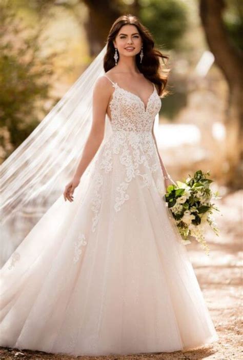 Essence of Australia D2363 | Essense of australia wedding dresses, Boho wedding dress, Bridal gowns
