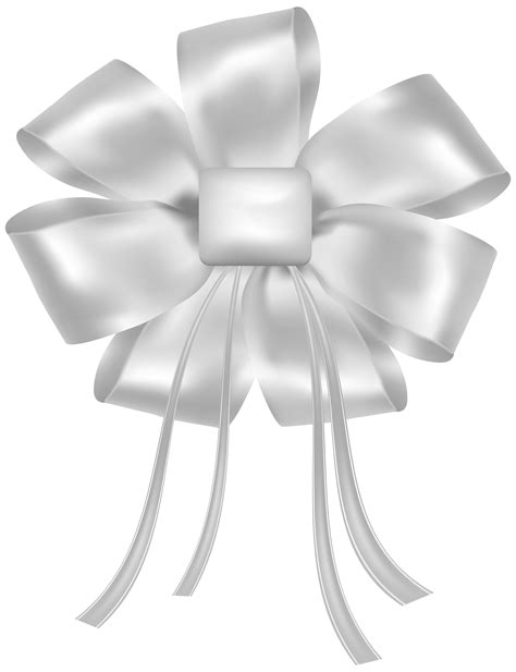 White Bow PNG Clipart - Best WEB Clipart