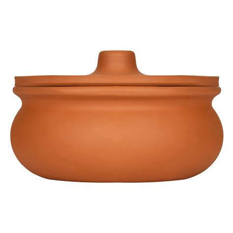 Buy Zeeshad Premium Clay Handi|Clay Handi (Diameter- 8.5 inch x Height ...