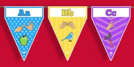 New Zealand Sign Language Name Labels (teacher made)