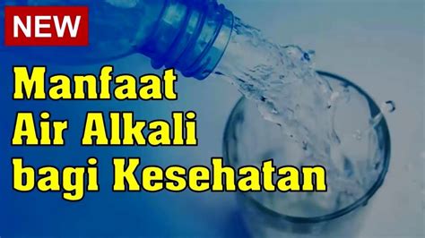 khasiat air alkali bagi tubuh