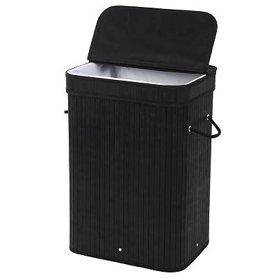 SONGMICS Bamboo Laundry Hamper Storage Basket with India | Ubuy