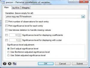 How to do the correlation analysis in STATA?