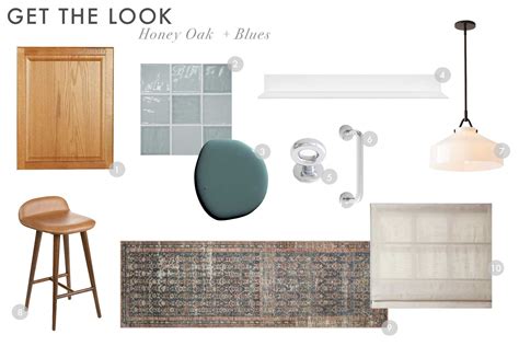 You Asked For It: 5 Color Palettes to Freshen Up a Tired Honey Oak Kitchen - Emily Henderson