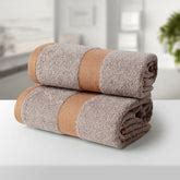 BAMBOO GREY 100% LUXURY COTTON 2PC FACE TOWEL
