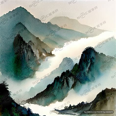 山水画 Ai 的图像结果