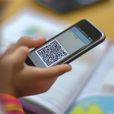 Scanning a QR Code 的图像结果