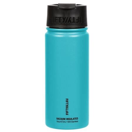 Eat-In Tools 16 oz Double-Wall Vacuum-Insulated Bottles with Flip Cap ...