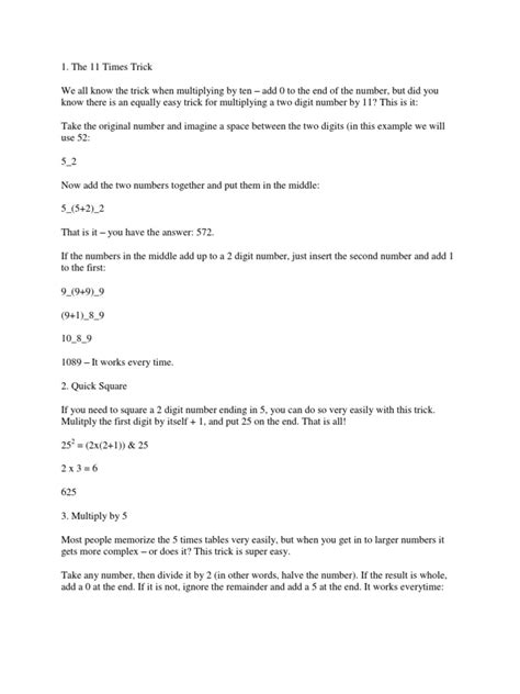 Maths Project Math Trick 的图像结果