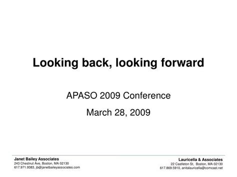 Image result for Looking Back Looking Forward Slide Design
