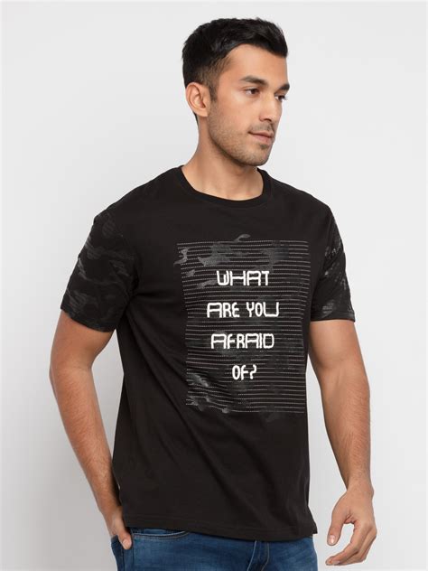 Round Neck T-Shirt Regular Fit BLACK - Shop Online | Status Quo