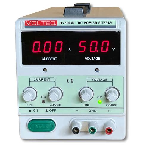 VOLTEQ REGULATED VARIABLE DC POWER SUPPLY HY5003D 50V 3A - Best Deals ...