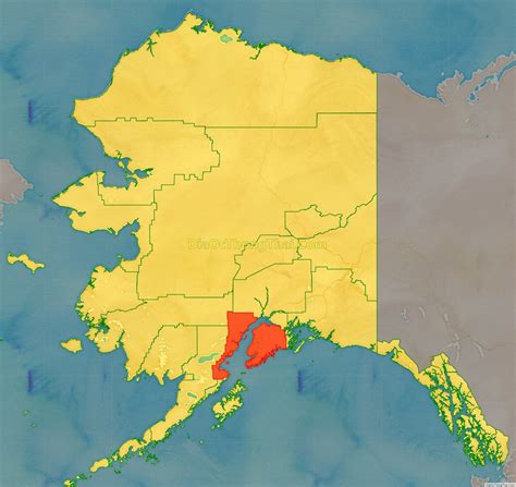 Map Of Kenai Peninsula