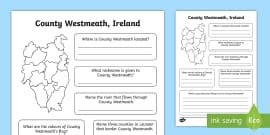 County Laois Worksheet (teacher made) - Twinkl