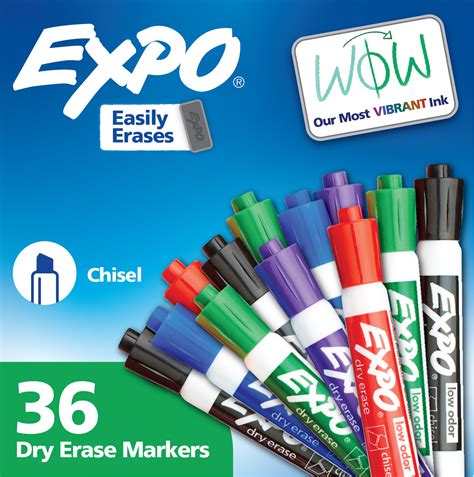 Expo Low Odor Chisel Tip Dry-erase Marker - Walmart.com