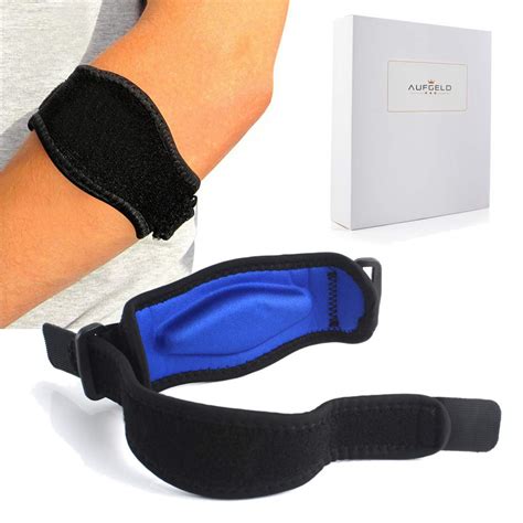 Tennis Elbow Brace (2+2 Pack) with Compression Recovery Pad for Men ...