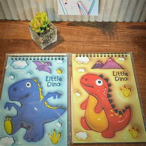 Dinosaur Rainbow Scratch Art Book — GoKrafty