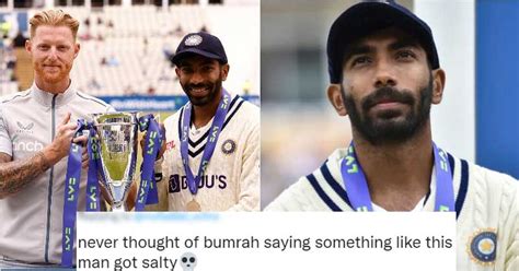 ENG vs IND: Did Jasprit Bumrah Really Use England Rain As Excuse For ...