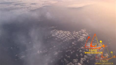 云之上飞机视角云海云雾影视后期高清视频素材-CGGO