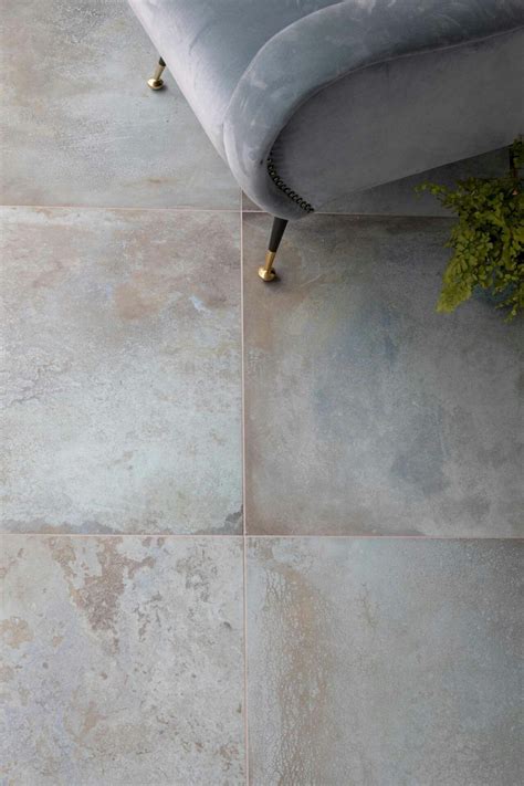 Verdigris Porcelain Floor Tile by Mandarin Stone