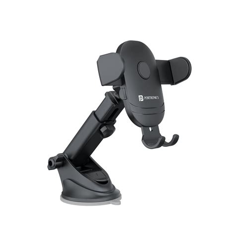 Buy Portronics Clamp M2 Car Mobile Holder 360° Rotational body