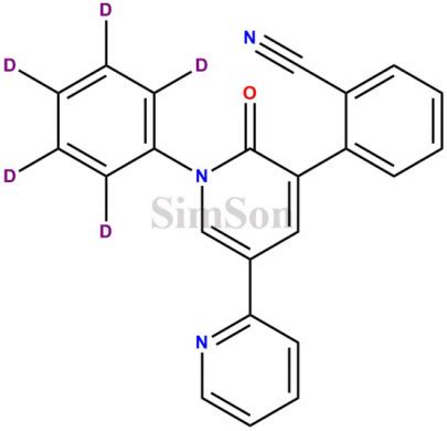 Perampanel-D5 | CAS No- 2012598-62-6 | Simson Pharma Limited