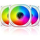 Ant Esports Sciflow 120mm 3 IN 1 ARGB Case Fan Kit - White, RGB ...