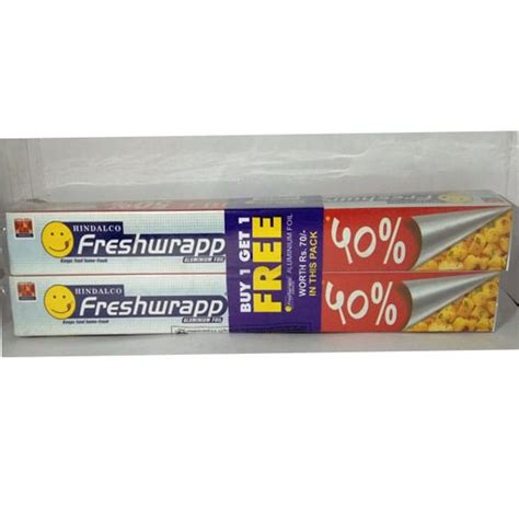 Hindalco Freshwrapp Aluminium Foil (Buy 1 Get 1)