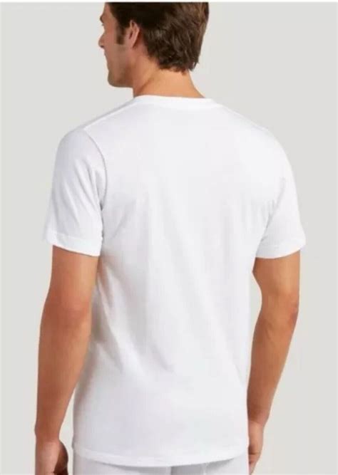 Jockey Mens Tall Man Classic V Neck 2 Pack 2XLT T-Shirts 100% Cotton ...