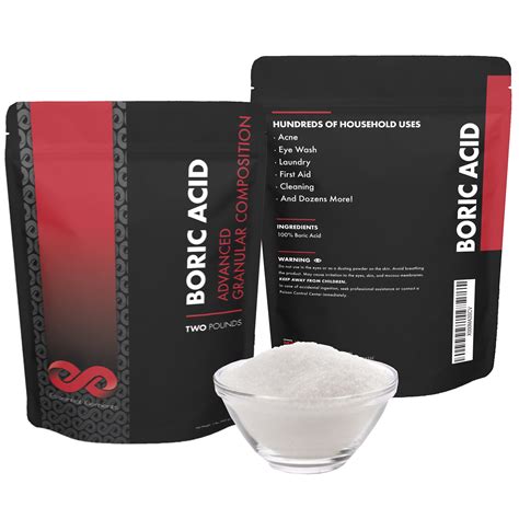 Boric Acid Powder HUGE 2 LB Bag, Hundreds of Household Uses ...