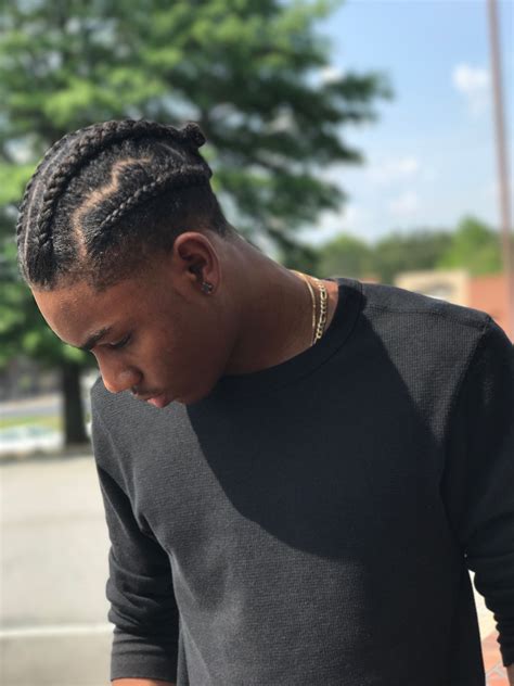 Man Bun Hairstyles Braids Ideas | PrestaStyle