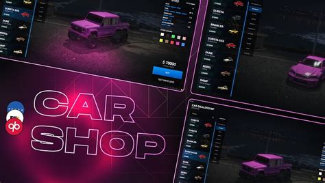 Rezultat imagine pentru Carshop Script Showcase