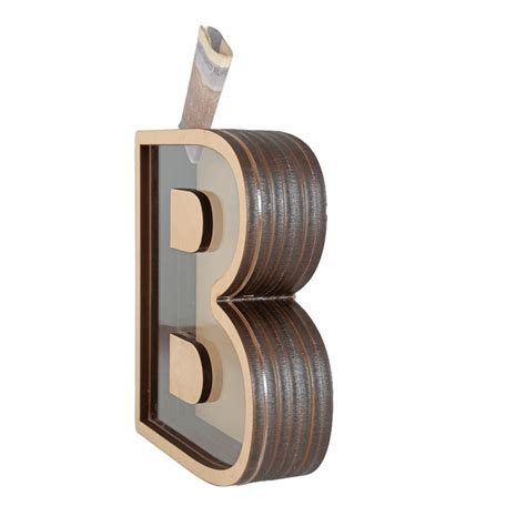 Pick Your Letter Wooden Money Bank | Piggy Bank