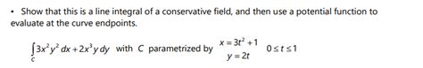 Image result for Line Integral of Conservative Field