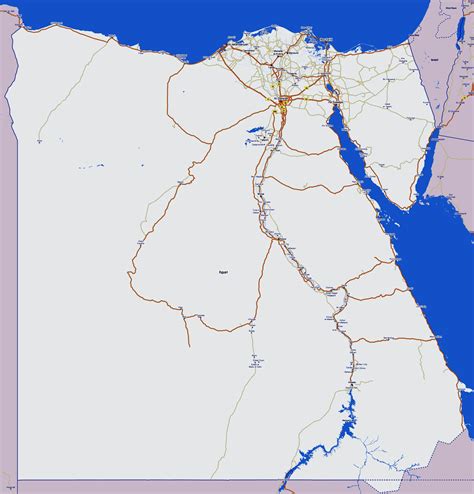 Egypt Maps | Printable Maps of Egypt for Download