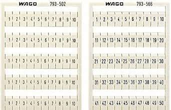 WAGO 248-501 TERMINAL BLOCK MARKER, BLANK (1 piece) : Amazon.in ...