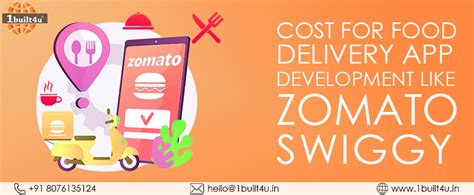 How Much Does it Cost for Food Delivery App Development like Zomato ...