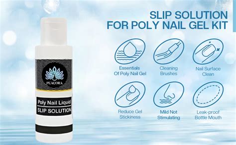 Buy PEACORA Poly Gel Slip Solution 100ML-Professional Poly gel Slip ...
