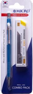 Flipkart.com | JEDO Mechanical Pencil Value Pack 0.7mm, Blue with HB ...