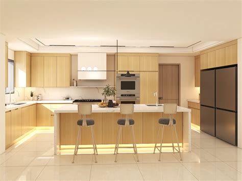 Wood Veneer Cabinets - PA Kitchen