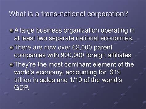 Transnational Corporation 的图像结果
