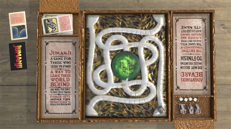 Jumanji Board Game Cards