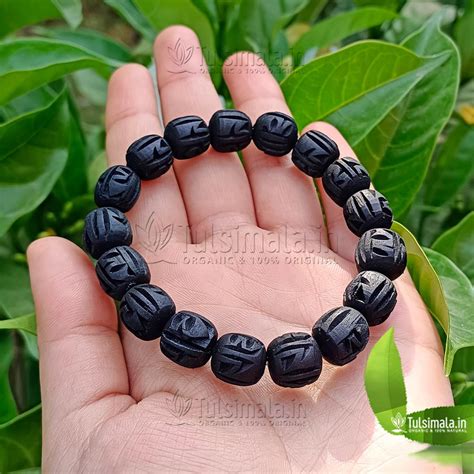 Shyama Tulsi Bracelet For Ladies & Men Radha Written Original Tulsi ...