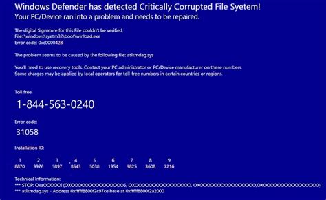 Image result for File System On System Storage Corrupted