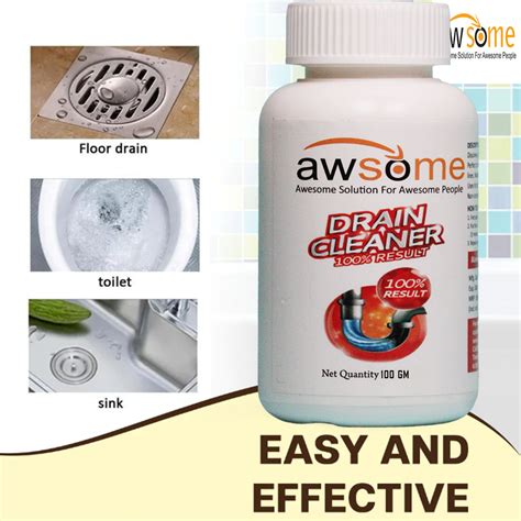 Powerful Drain Blockage & Sink Cleaner Powder – awsomesolution