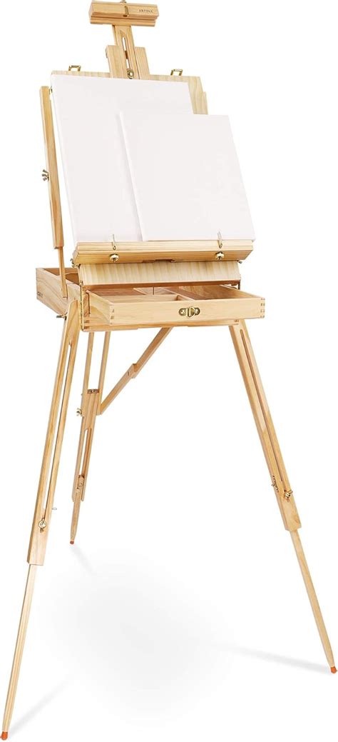 Buy Artina Wooden Easel Stand – Painting Tripod Table Top Easel with ...
