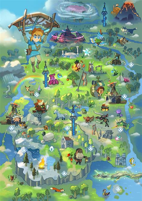 Legend Of Zelda Wind Waker Map Maps Location Catalog Online